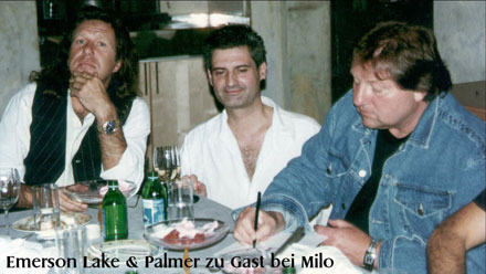 Emerson, Lake and Palmer were frequent guests.